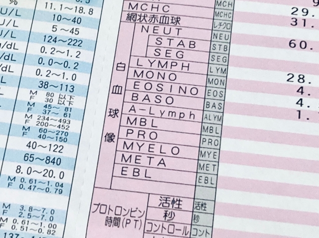 血液検査では何を調べているのか